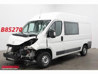 damaged commercial vehicles Peugeot Boxer 2.2 HDI L2-H2 DoKa Airco Cruise PDC 62.378 km! 2016/9