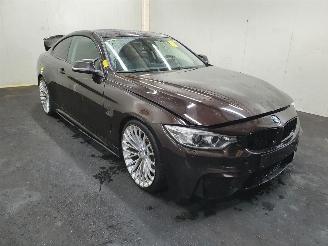 damaged passenger cars BMW 4-serie F32 430D High Executive Coupe 2014/7