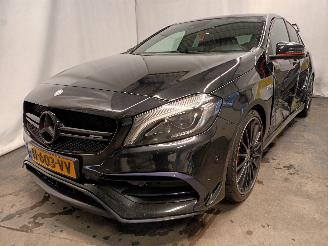uszkodzony samochody osobowe Mercedes  A-Klasse AMG (W176) Hatchback 2.0 A-45 AMG Turbo 16V 4-Matic (M133.980=
) [280kW]  (07-2015/05-2018) 2016/2