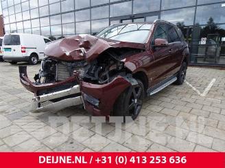Voiture accidenté Mercedes ML ML III (166), SUV, 2011 / 2015 2.1 ML-250 CDI 16V BlueTEC 4-Matic 2012/12