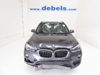 Voiture accidenté BMW X1 1.5 D 2017/9